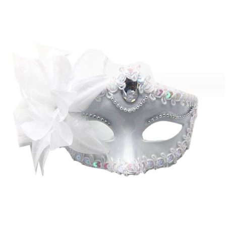 Hienot naamiaisasut Halloween-juhlat Valkoiset naamarit