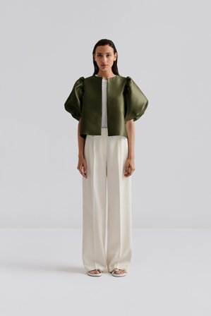 Malina - Cleo Blouse - XS - Olive