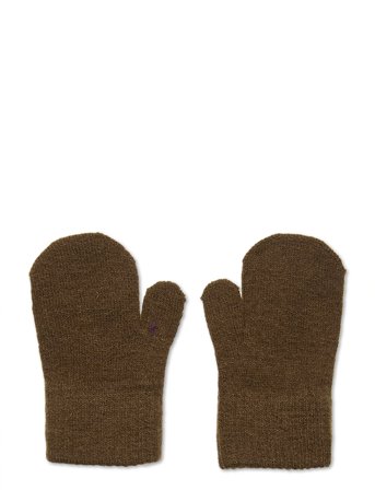 Basic Magic Mittens -Solid Col Green CeLaVi