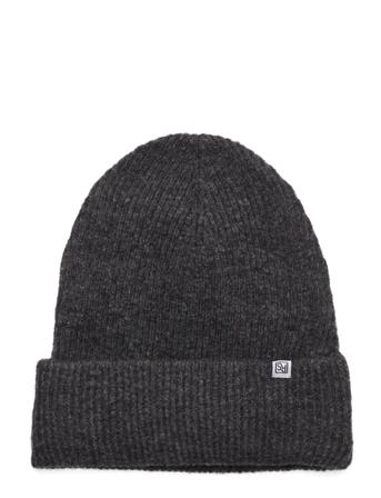 Srallison Beanie Knit Accessories Headwear Beanies Grå Soft Rebels