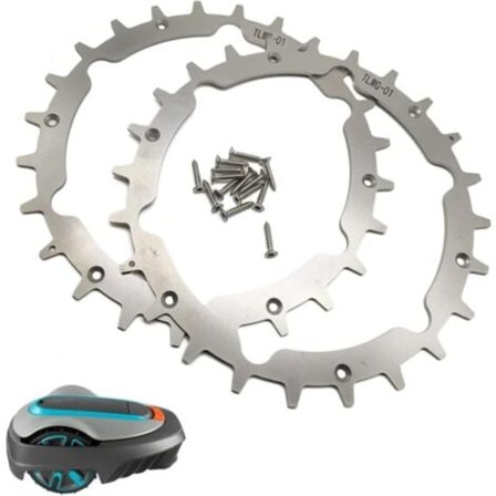 Vetopyörät ja vaihtopiikit Gardena Sileno City 250 Smart 300 400 600 500 Smart 500 Smart+ Life1000 -robottiruohonleikkurille