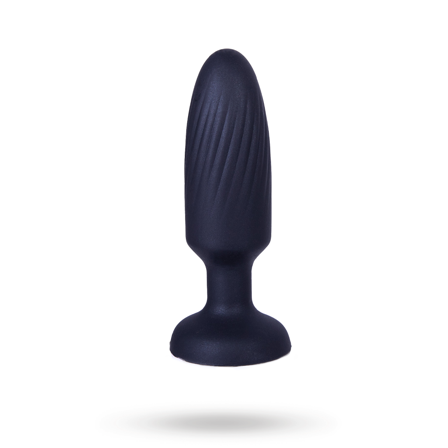 G-Stuck Silicone Butt Plug Metallic Black - Vuxen.se - Buttplug, stora & små butt plugg