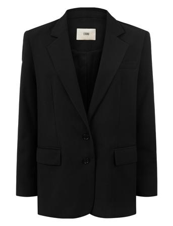 Prat Jacket Blazers Over D Blazers Svart LEBRAND