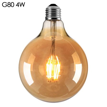 Vintage Retro Bulb Filament G80 4W G80 4W