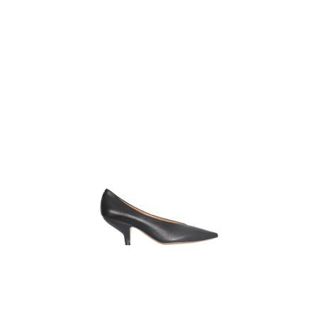 Maison Margiela Pumps With Rocchet Heel , Zwart , Dames , Maat: 37 EU
