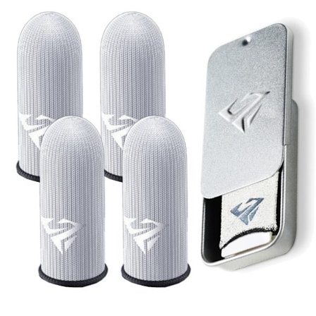 Gaming Mobile Controller Finger Tummen Sleeve Anti-Svett Andas Fiber Cover