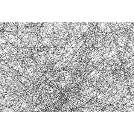 Hvidt og Sort Linje Puslespil 1000 Brikker - Umulige Træpuslespil til Voksne, Sværeste Puslespil i Verden, Uden Titel Linje Puslespil, Plakat 