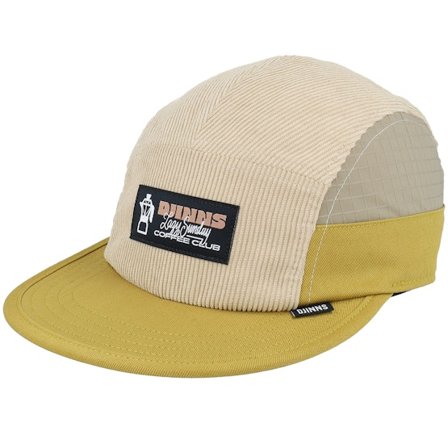 Djinns - Beige 5panel Caps - Soft Fc Sunday Coffee Corduroy Khaki Crème 5-Panel @ Hatstore