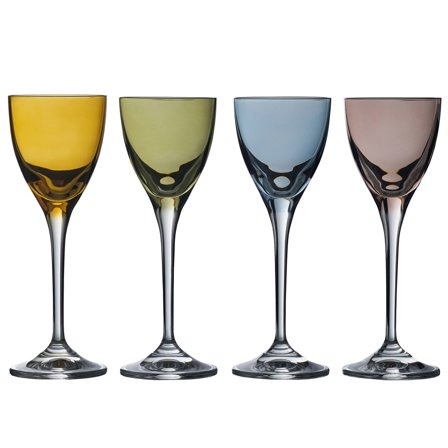 Magnor Joyful snapseglass 4 stk, mix' - 'Multi