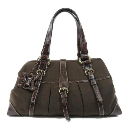 Celine Vintage Handbags Brun, Dame Vintage Tasker, Størrelse: ONE Size