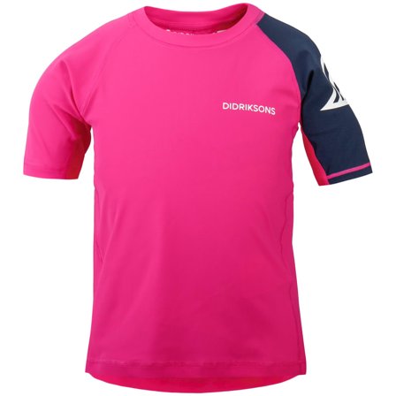 Didriksons Surf Kids SS UV Top 2 Children swimming suits Pink 120