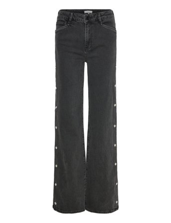 Dante6 | Dante6-Belvina Button Up Wide Leg Jeans | 25