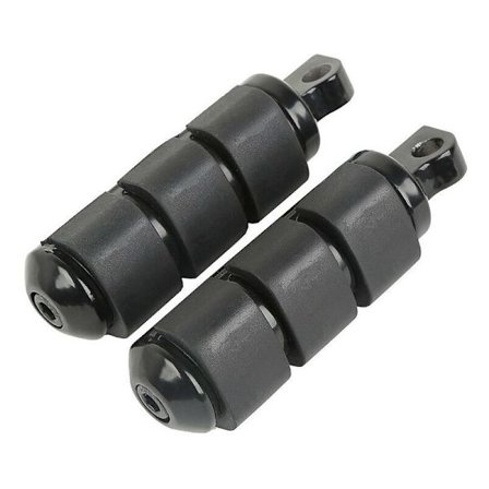 Motorcykel 3/8 tommer hul fodhvilere fodhvilere anti-vibration gummi fodhvilere fodstøtter til Softail FXST Dyna FX XL