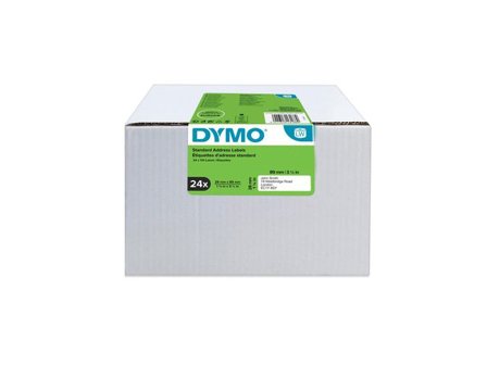DYMO Etikett LW 89x28mm 24rl/fp - Lyreco - Kontorsmaskiner - Etikettskrivare och etiketter - Etiketter - Dymo