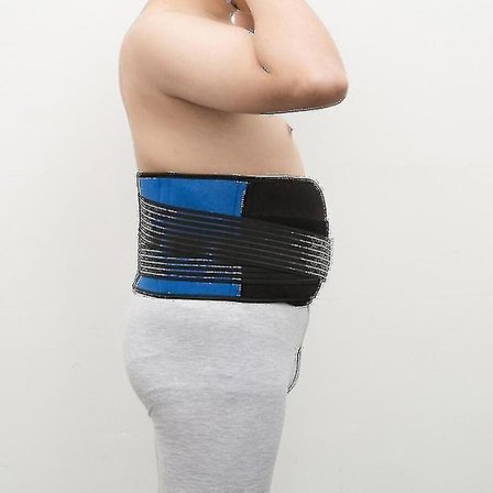 Stor Størrelse 5xl 6xl Korsryggstøtte Mannlig Midje Rygg Holdningskorrigerer Kvinnelig Midjestøttebelte Forebygger Vond Rygg - Perfekt