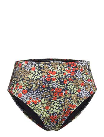 Tilda Bikini Bottom Aop 10725 Swimwear Bikinis Bikini Bottoms High Waist Bikinis Monivärinen/Kuvioitu Samsøe Samsøe