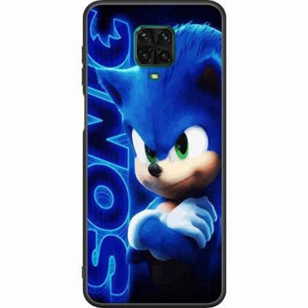 Xiaomi Redmi Note 9 Pro Svart Skal Sonic The Hedgehog