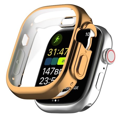 Galvaniseret cover til Apple Watch Ultra - Rødguld