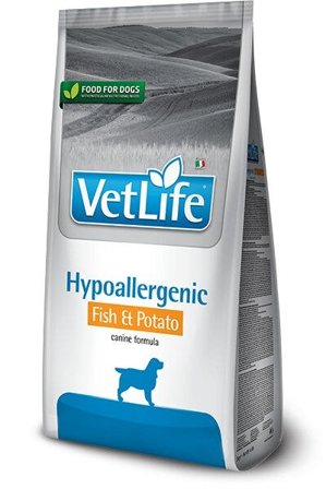 Farmina Vet Life Natural Canine Hypoallergenic Cibo Secco Pesce E