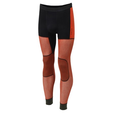 Aclima WoolNet Hybrid Longs M's Jet Black/Tarmac/Gold Flame - L