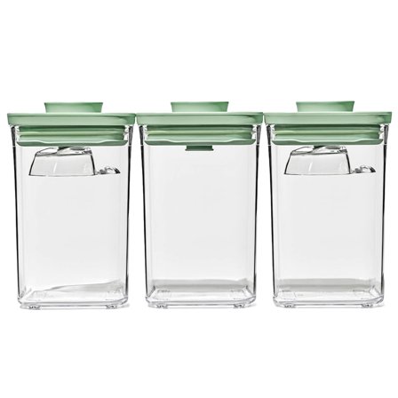 Oxo POP Container 3-delar, pistaschio limited edition | Inredning > Förvaring | Bagaren och Kocken