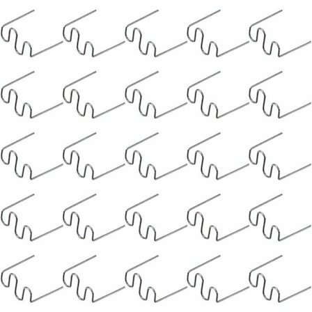 500 stk. 0,6 mm plast sveisestifter for bilfangerreparasjon, kompatibel med varm stiftemaskin