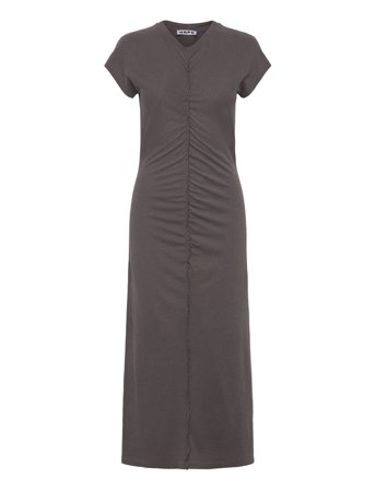 Hope | Roll Dress Plum Grey Hemp | 34