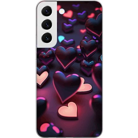 Kompatibelt Mobildeksel til Samsung Samsung Galaxy S22 5G Midnattshjerter