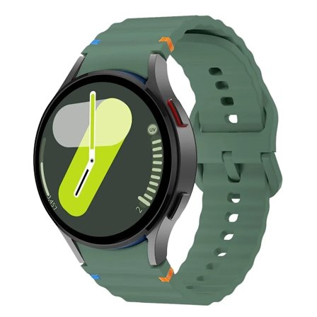 Silikonarmband för Samsung Galaxy Watch 7 6 5 4 44mm 40mm 5 45mm Armband för Galaxy Watch 6 4 classic 47mm 43mm 46mm 42mm band