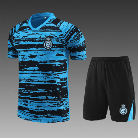 22-23 Riyadh Victory Team Vuxen/Barn Kortärmad Jersey Set 16