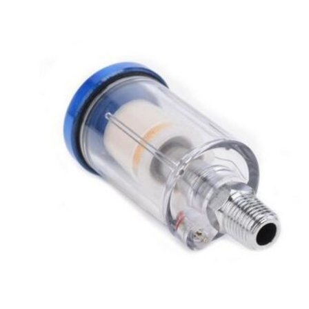 1/4 Komprimerad luft vattenseparator, Mini luftfilterseparator för färgspruta kompressor och andra pneumatiska verktyg