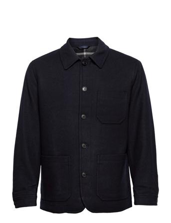 Slhcamden Workwear Jkt W Blue Selected Homme