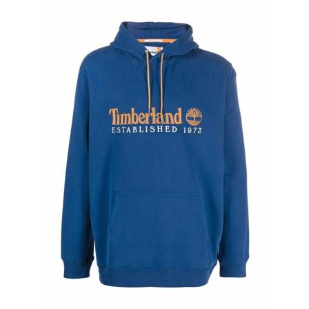 Timberland, Hoodies Blauw, Heren, Maat:L
