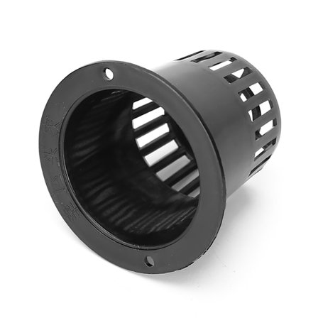 50 stk. hydroponisk plantekurv, jordløs dyrkning, blomsterplante, voksende netpotte, sort