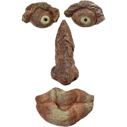 Gammel Mann Tre Klemmer Tre Ansikt Hage Hagepynt Pooker Scul