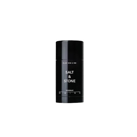 Salt # Stone Unisex Black Oud Extra_Strength Aluminiumfri Deodorant # Black&White