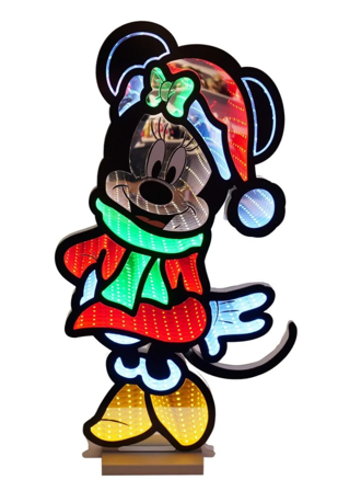 Disney Julelys Lysspeil Minni Mus H60