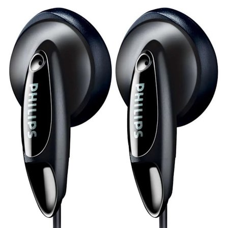 Philips Hörlurar AUX 3.5mm - Svart