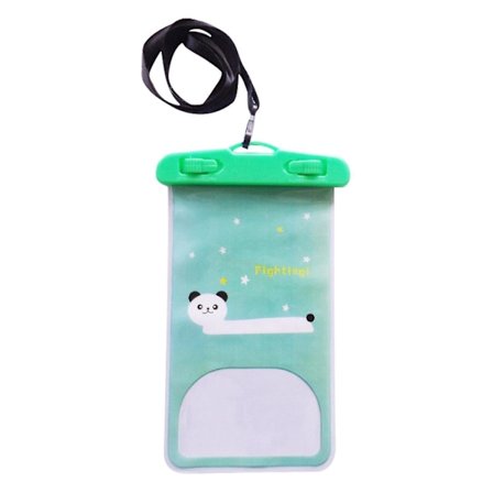 Cartoon Mobile Phone Waterproof Bag Drifting Pvc Mobile Phone Bag