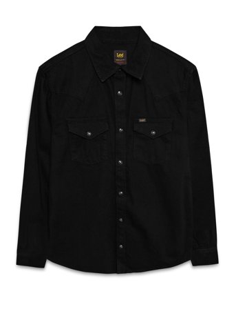 Lee Jeans Regular Western Shirt - Black - XXL