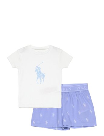 Ralph Lauren Kids S5-Sleepwear Short Set - Blue - 98