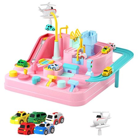 Autoseikkailupeli Lelu Kaupunki Insinööriajoneuvo Leluauto Kilparata Rata Opettavaiset Lelut Pojille Tytöille Lahjat