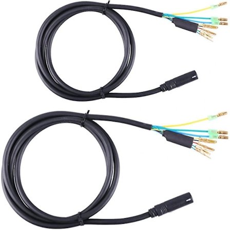 2 st Hub Motor Konverterings Förlängningskabel 9-Pin Kontakt Ebike Motor Konvertering Cykel Tillbehör