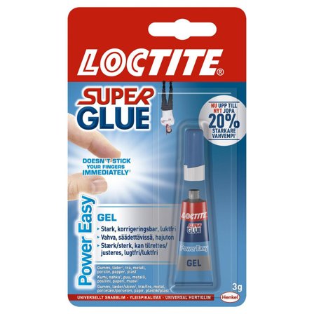 Loctite Superlim pure gel 3g - Lyreco - Kontorsmaterial - Tejp lim och häftmassa - Lim