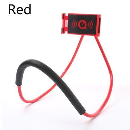 360° Universal Telefonholder Fleksibel Bøjbar Telefonholder med Hængende Hals