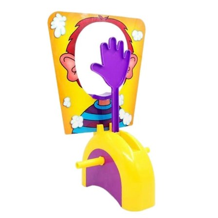 Pie Face-spel för barn och vuxna, rolig gräddtårta i ansiktet-leksak, ansiktstårta-i-ansiktet-maskin, stressreducerande partyspel