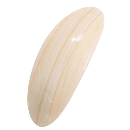 Elegant oval hårklemme i acetat til kontordamer Sikkert skridsikkert opsat hår Hårnål til daglig brug Forskellige hårtyper brun