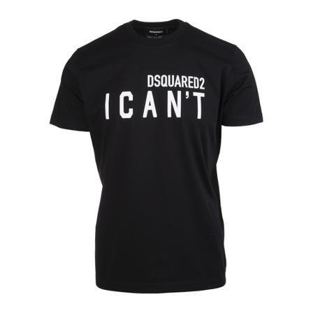 Dsquared2 - T-shirts - Svart - Dam - Storlek: S, Dam, Storlek: S