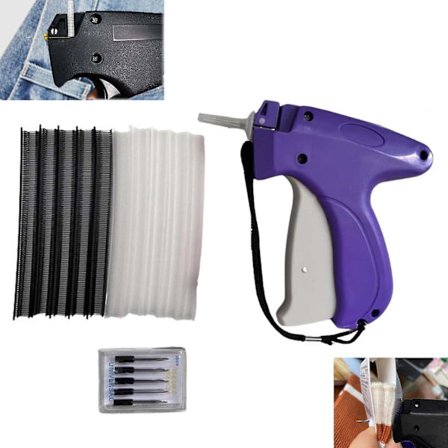 Stitch Quick Clothing Fixer, Mini håndholdt symaskin, Quilt Tacking Stitch Hemming Gun, Micro Tagging Stitch Tool for Clothing (FMY)