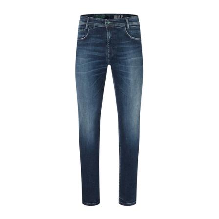MAC Flexx , Blauw , Heren , Maat: W33 L34 Slim Fit Jeans